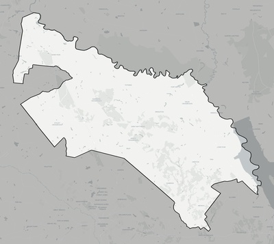 Calhoun County SC county basemap context