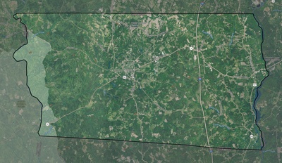 Chester County SC USGS imagery and topo map