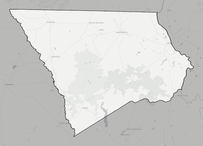 Chesterfield County SC county basemap context