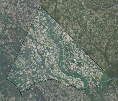 Dillon County SC USGS imagery and topo map