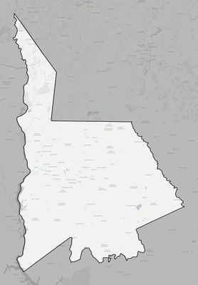 Lancaster County SC county basemap context