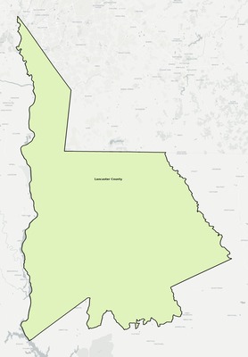 Lancaster County SC school district boundaries map