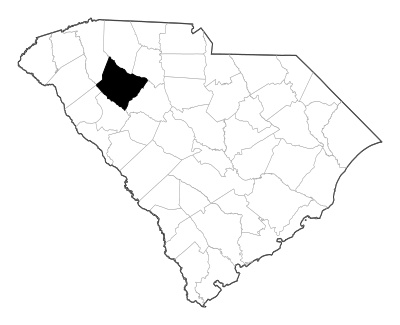 Laurens County in South Carolina