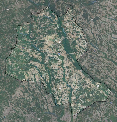 Lee County SC USGS imagery and topo map