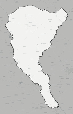Marion County SC county basemap context