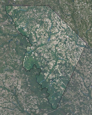 Marlboro County SC USGS imagery and topo map