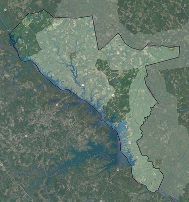 McCormick County SC USGS imagery and topo map