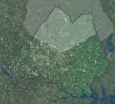 Newberry County SC USGS imagery and topo map
