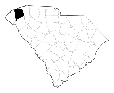 Pickens County in South Carolina