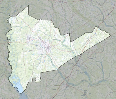 Sumter County SC USGS topo map