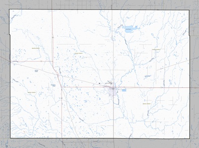 Beadle County SD USGS topo map