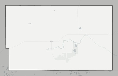 Bennett County SD county basemap context