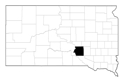 Brule County in South Dakota