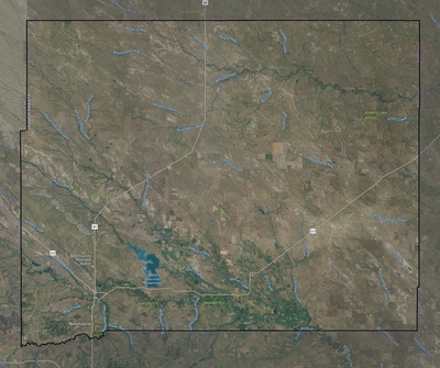 Butte County SD USGS imagery and topo map