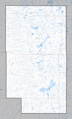 Clark County SD USGS topo map