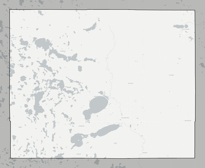 Codington County SD county basemap context