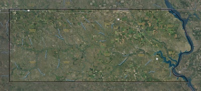 Corson County SD USGS imagery and topo map