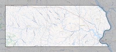 Corson County SD USGS topo map