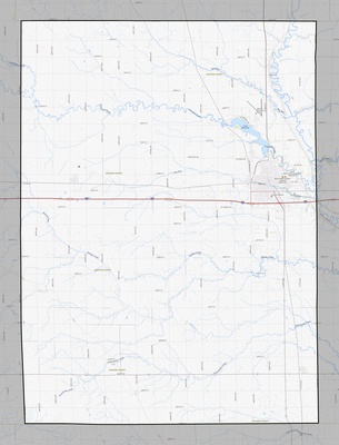 Davison County SD USGS topo map