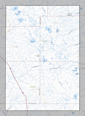 Deuel County SD USGS topo map
