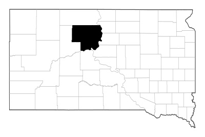 Dewey County in South Dakota