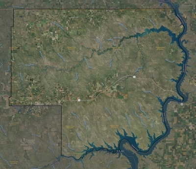 Dewey County SD USGS imagery and topo map