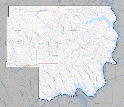 Dewey County SD USGS topo map