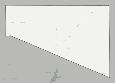 Douglas County SD county basemap context