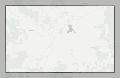 Fall River County SD county basemap context