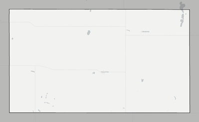 Faulk County SD county basemap context