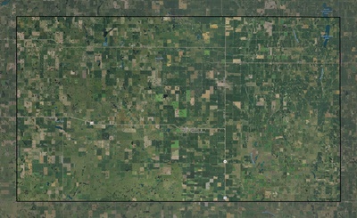 Faulk County SD USGS imagery and topo map