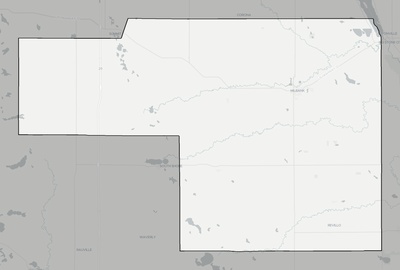 Grant County SD county basemap context