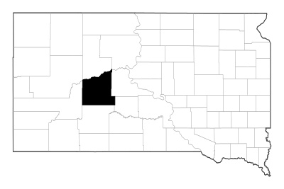 Haakon County in South Dakota
