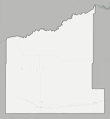 Haakon County SD county basemap context
