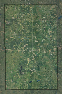 Hand County SD USGS imagery and topo map