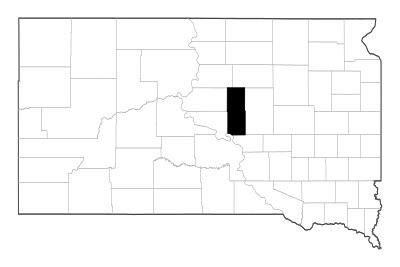 Hyde County in South Dakota