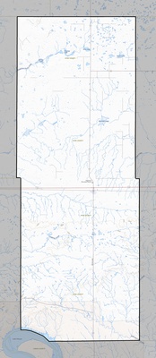 Hyde County SD USGS topo map