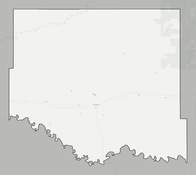 Jones County SD county basemap context
