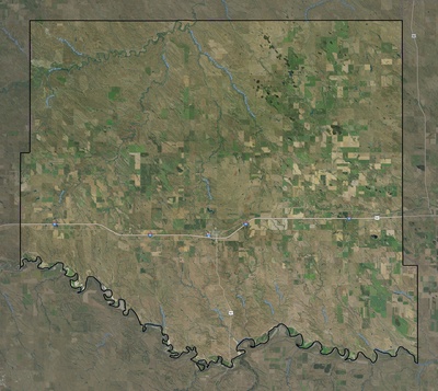 Jones County SD USGS imagery and topo map