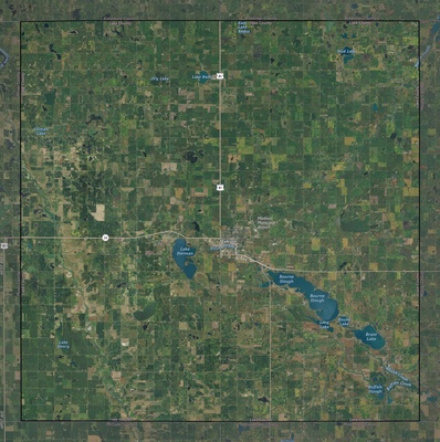 Lake County SD USGS imagery and topo map