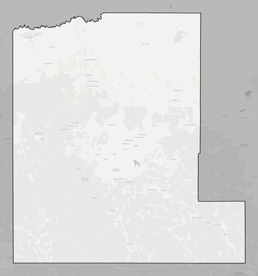 Lawrence County SD county basemap context