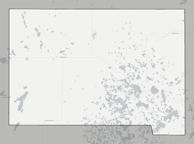 Marshall County SD county basemap context