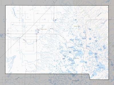 Marshall County SD USGS topo map