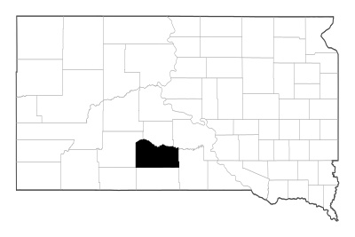 Mellette County in South Dakota