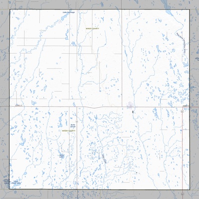 Miner County SD USGS topo map
