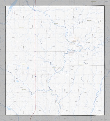 Moody County SD USGS topo map