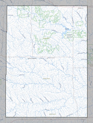 Perkins County SD USGS topo map