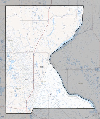 Roberts County SD USGS topo map