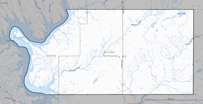 Sully County SD USGS topo map
