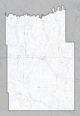 Tripp County SD USGS topo map